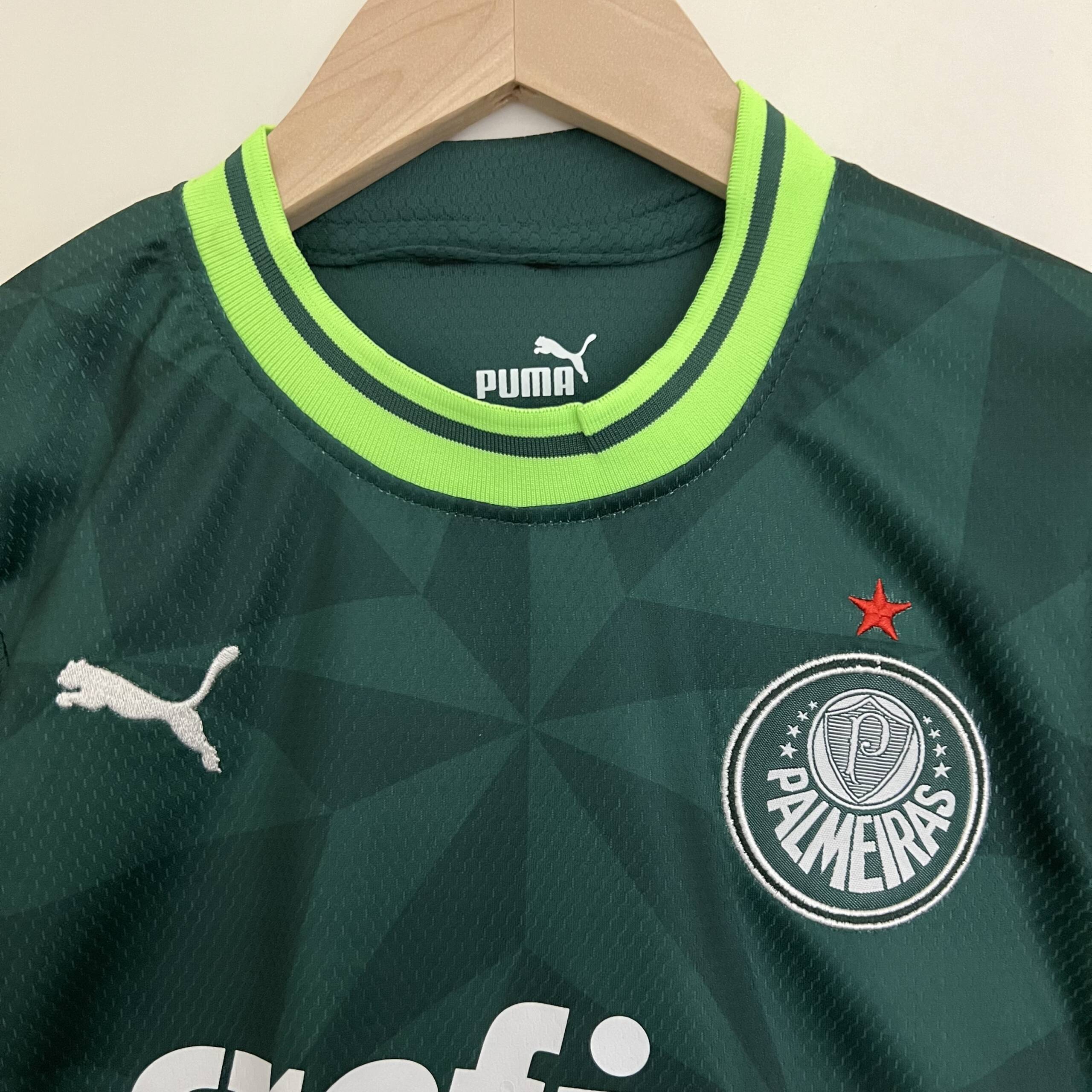 Palmeiras Maillot Domicile 23 24 Enfant Maxi Kits