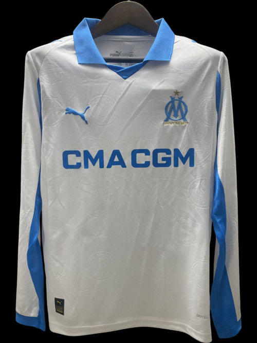 Marseille Maillot Manches Longues Domicile 25/26