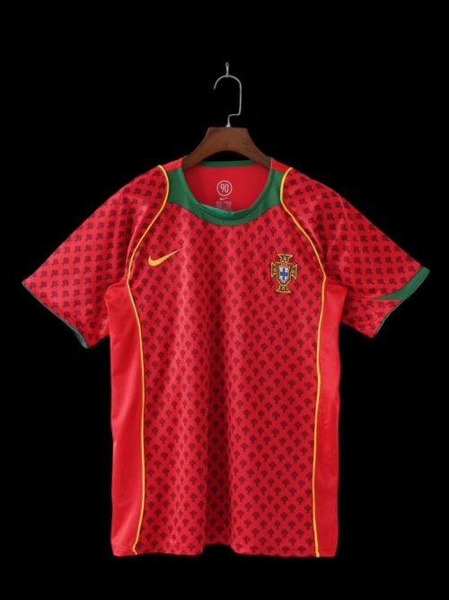 Portugal Maillot Domicile Rétro 2004