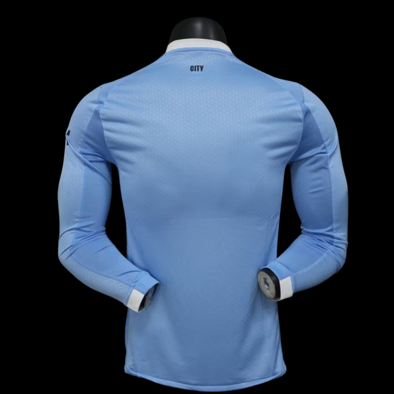 Manchester City Maillot Manches Longues Domicile 25/26 - Version Player – Image 2