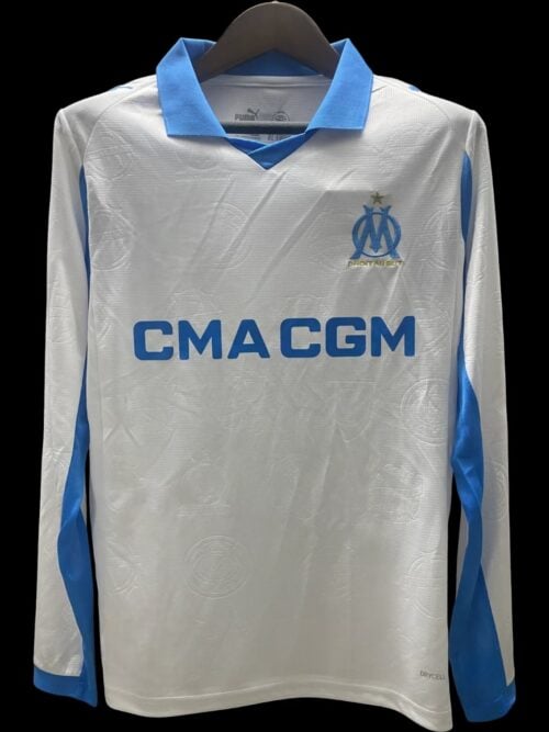 Marseille Maillot Manches Longues Domicile 25/26