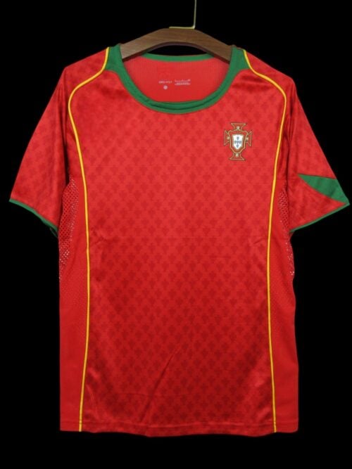 Portugal Maillot Domicile Rétro 2004