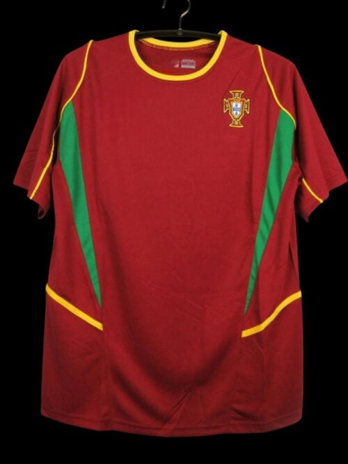Portugal Maillot Domicile Rétro 2002