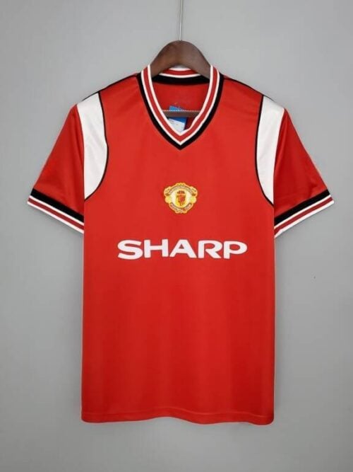 Camisola Retro do Manchester United 85/86
