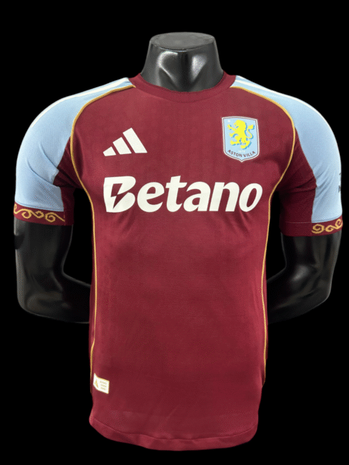 Aston Villa Maillot Domicile 25/26 - Version Player