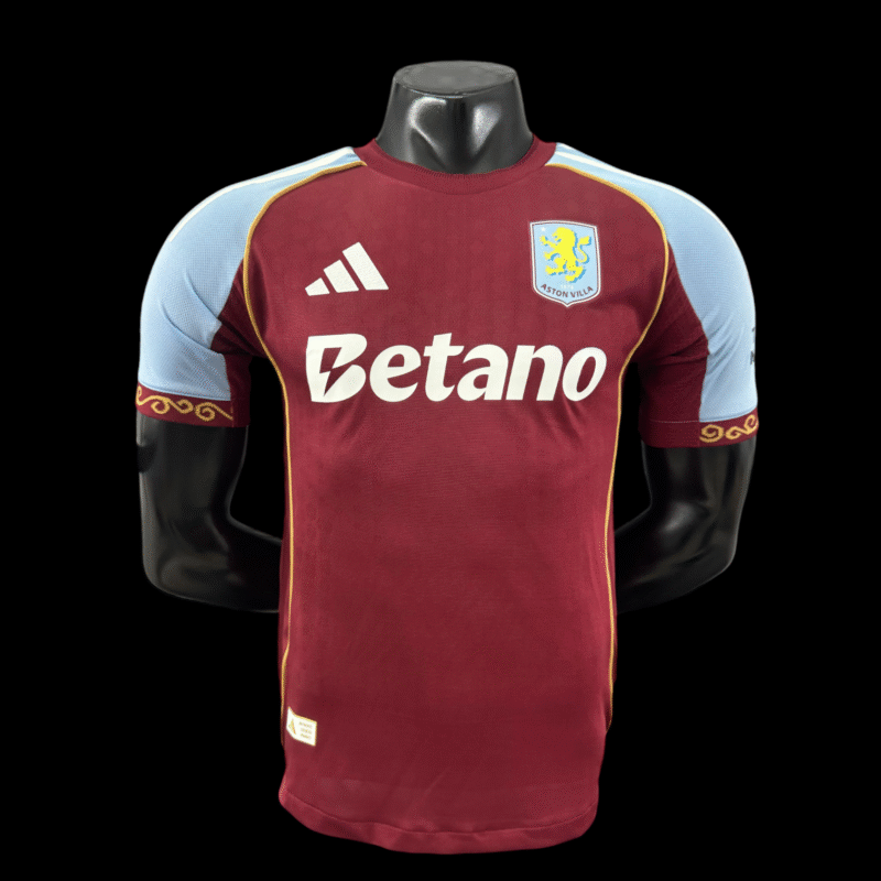 Aston Villa Maillot Domicile 25/26 - Version Player