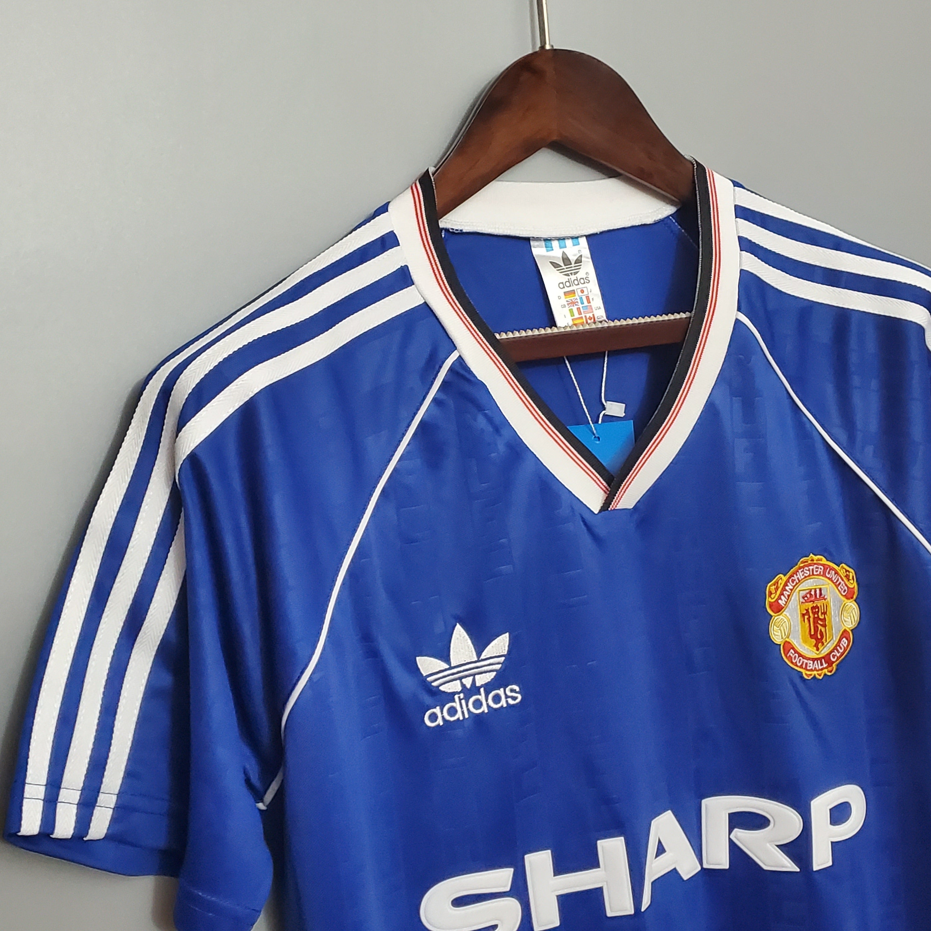 Vintage Soccer Jersey Manchester United Away 88/90