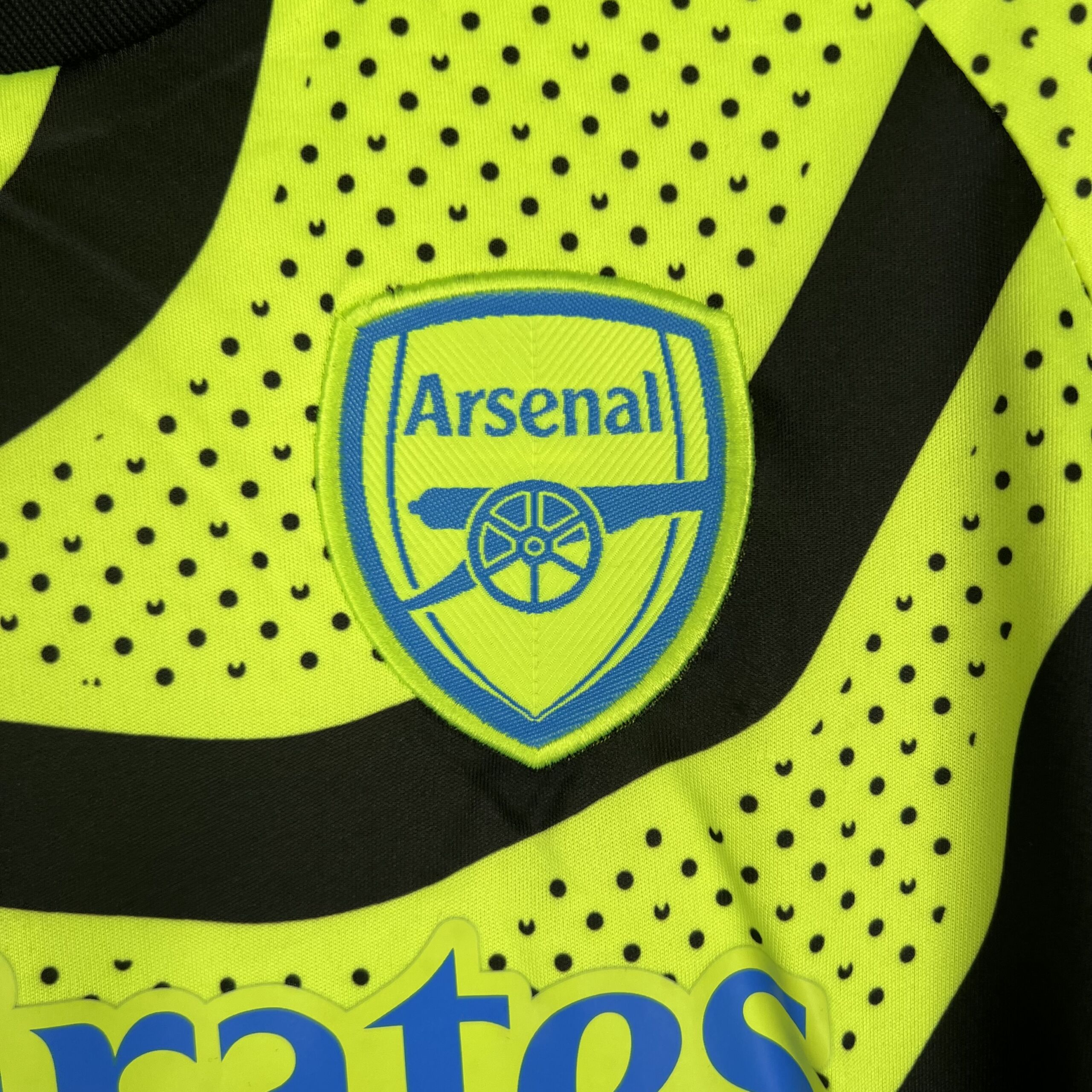 Maillot Authentique Arsenal Extérieur 2022/2023 Noir - .dispatche