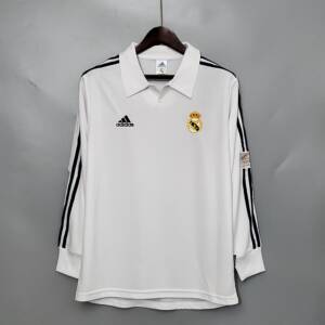 Real Madrid Retro Jersey 2001 02 Maxi Kits