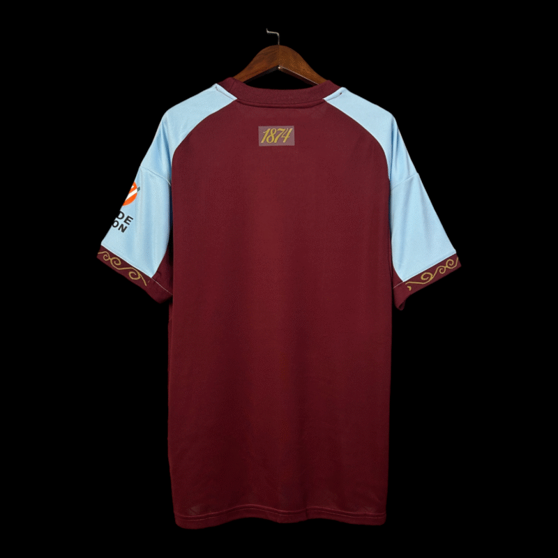 Aston Villa Maillot Domicile 25/26 – Image 2