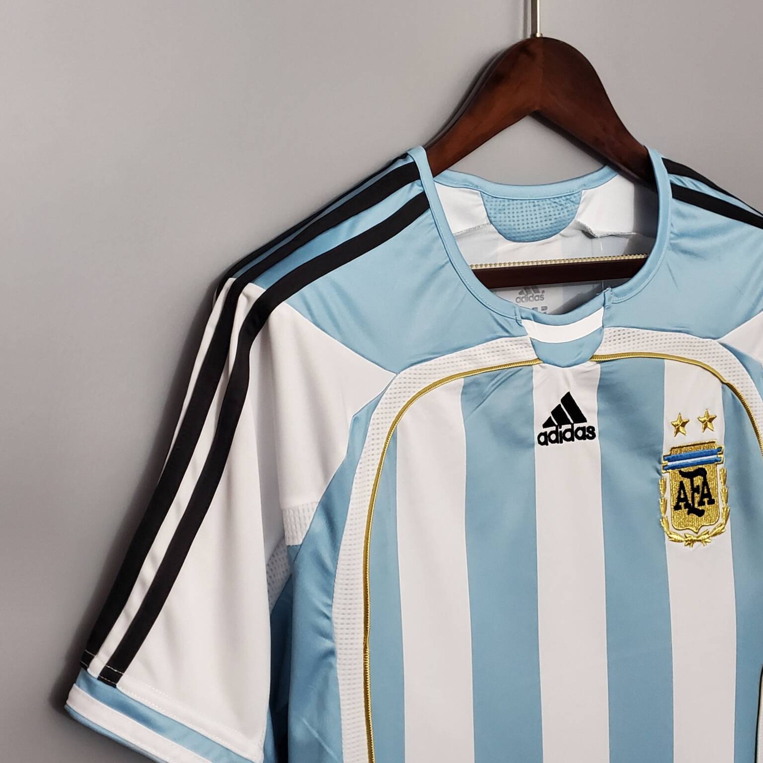 Maillot D'entraînement Argentine 2004/05 - Adidas Bleu, Taille L (occasion Homme)