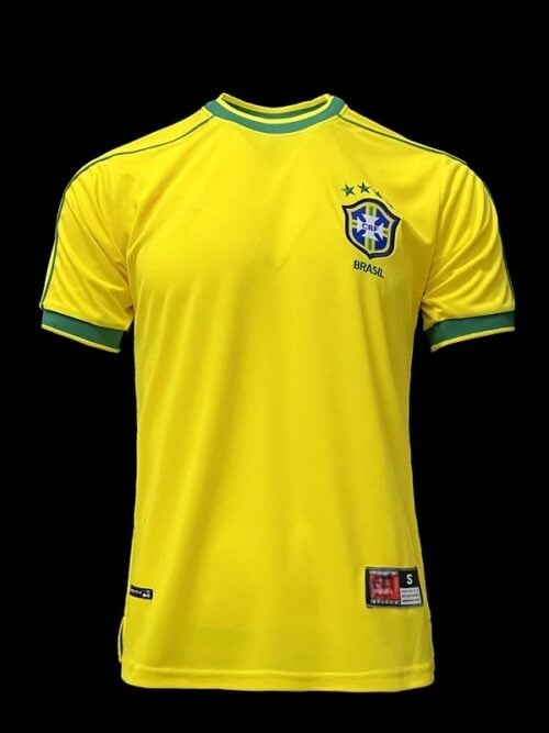 Brésil Maillot Rétro 1998