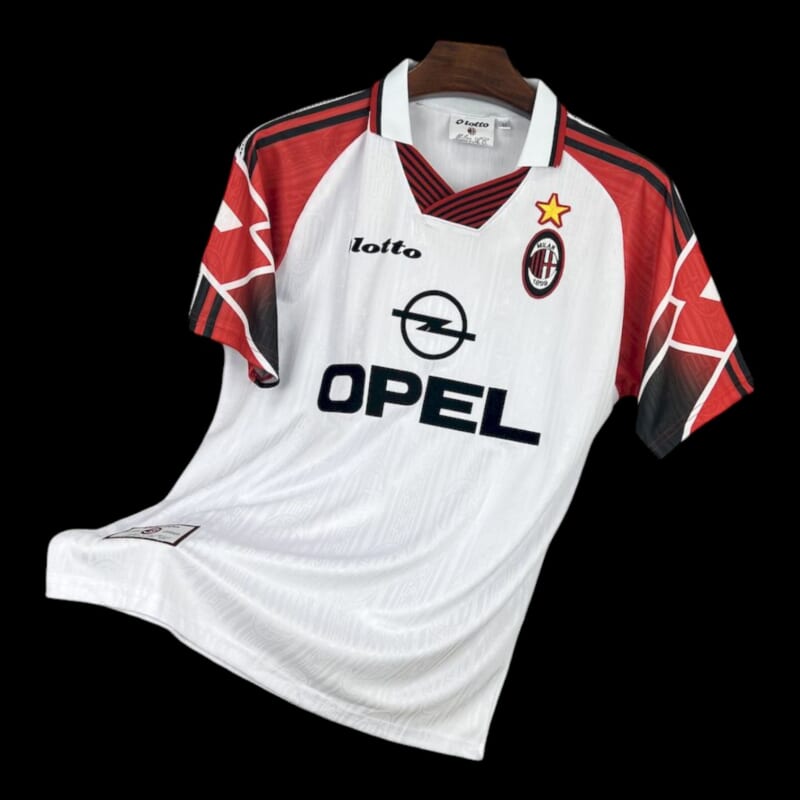 Camisa retrô do Milan 97/98