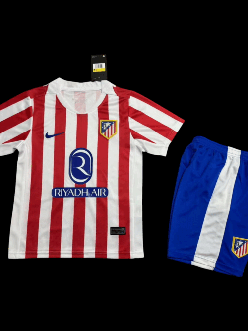 Atlético Madrid Maillot Domicile 25/26 - Enfant