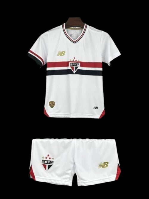 Sao Paulo Home Jersey 25/26 - Child