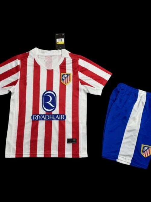 Atlético Madrid Maillot Domicile 25/26 - Enfant