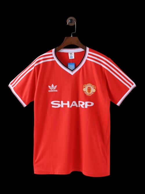 Manchester Utd Maillot Rétro 83/84