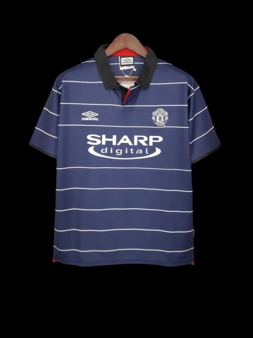 Manchester United Maillot Rétro 99/00