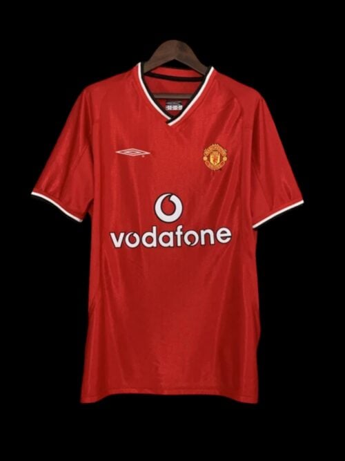 Manchester United Maillot Rétro 00/01