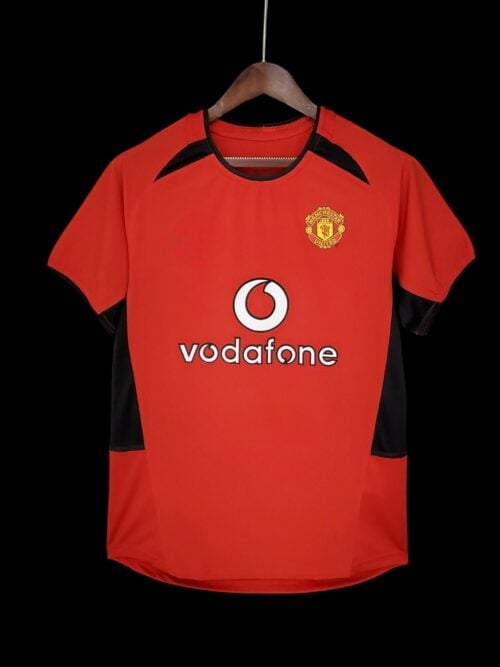 Manchester United Maillot Rétro 02/04