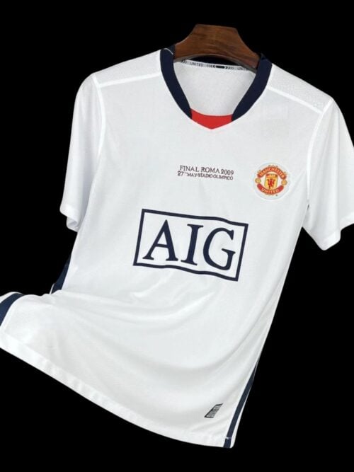 Manchester United Maillot Extérieur Rétro 2008/09