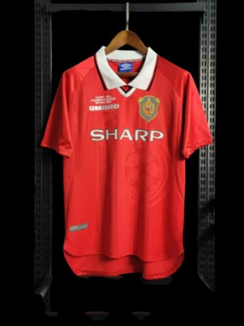 Manchester Utd Maillot Rétro 1999