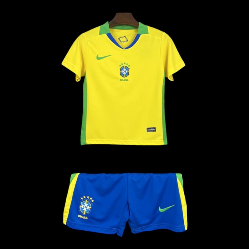 Brésil Maillot Domicile 25/26 - Enfant