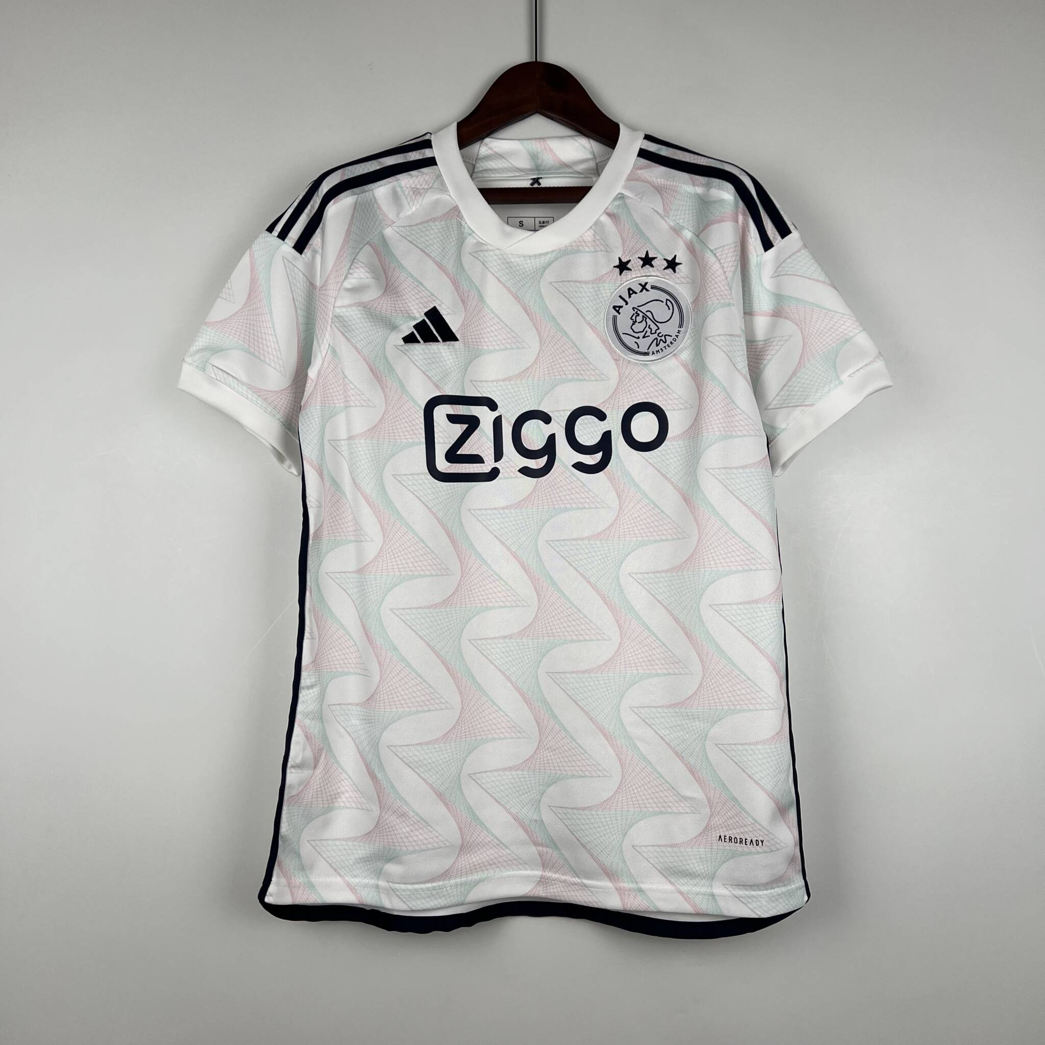 Maillot Extérieur Ajax Amsterdam 2003-2004 – Taille L – Or – Retro