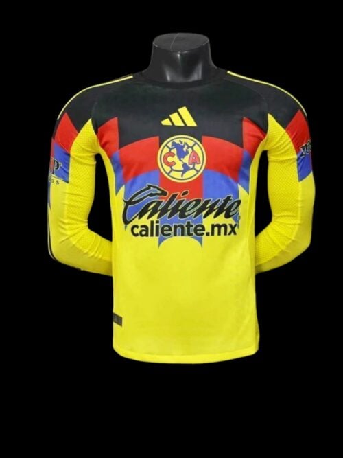 Club América jersey de manga larga local 25/26 - versión Player