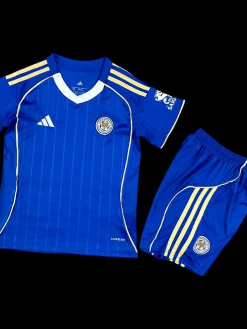 Leicester jersey local 25/26 - Infantil