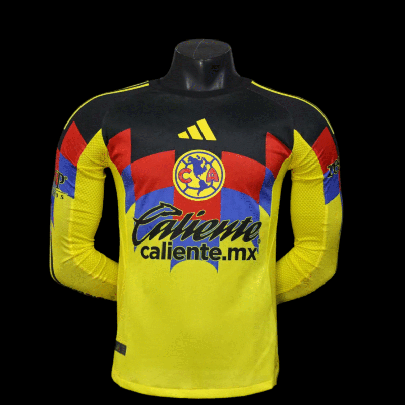 Club America Maillot Manches Longues Domicile 25/26 - Version Player