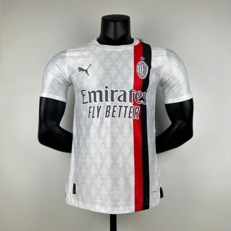 Maillot Milan AC : Un Nouveau (et Sublime) Maillot Blanc 23/24