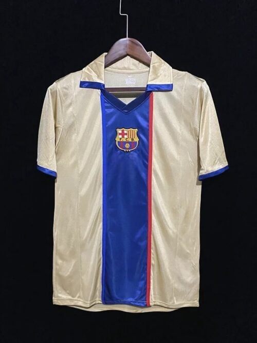 Camisola Retro do Barcelona 2002