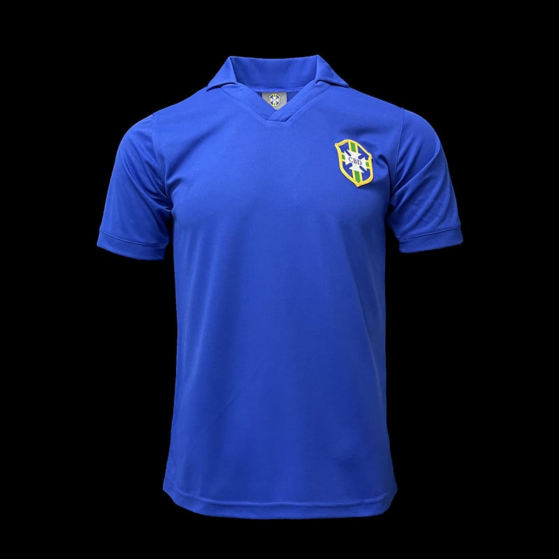 Brasil 1958 Camiseta Retro Fútbol