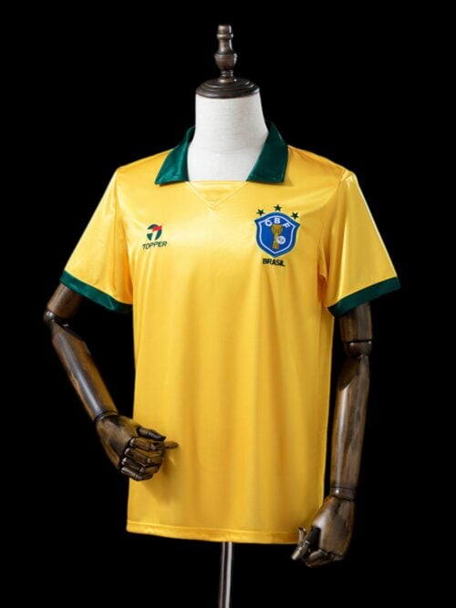 Brésil Maillot Rétro 1988