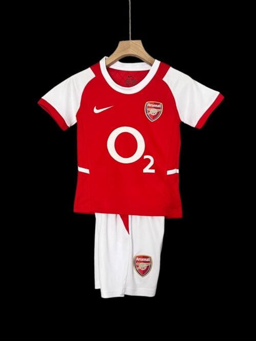 Arsenal Jersey Retro 02/03 - Infantil