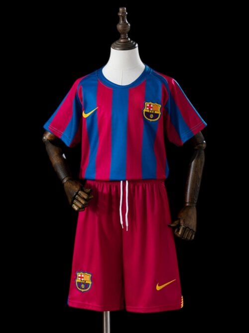 Barcelona Jersey Retro 05/06 - Infantil