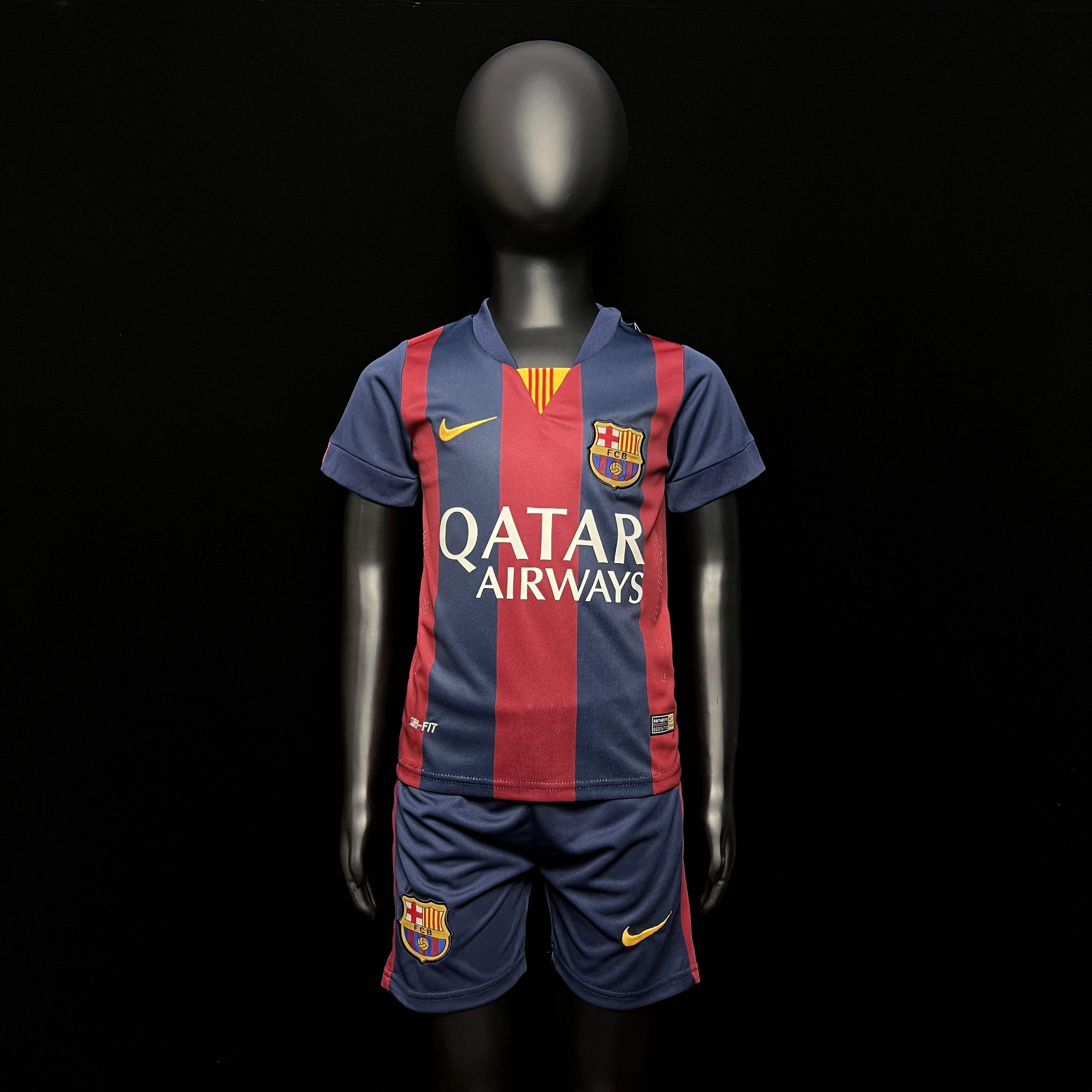 Camisola Retro do Barcelona 14/15 - Criança
