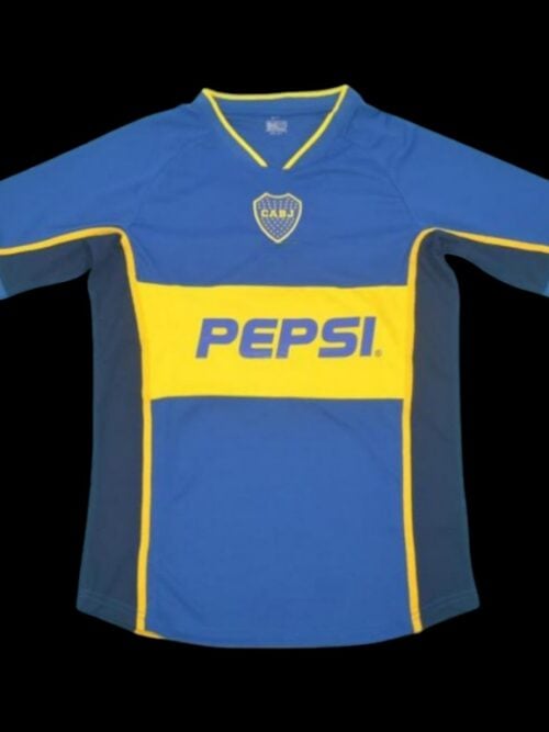 Camiseta retro Boca Juniors Home 2002