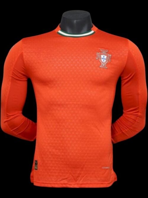 Portugal Home Long Sleeve Jersey 25/26 - Player Version