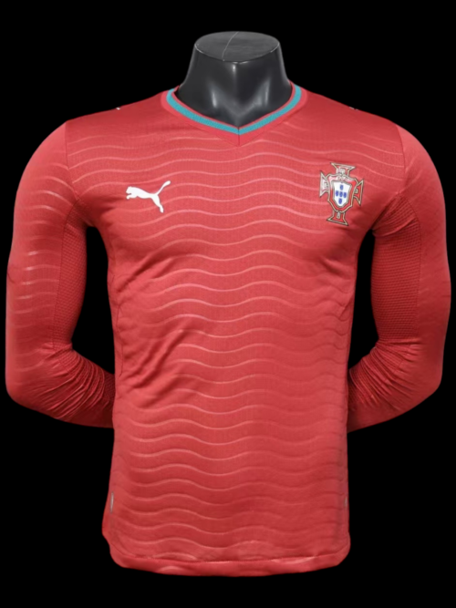 Portugal Maillot Domicile Manches Longues 26/27 - Version Player