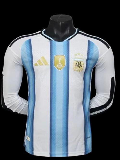 Argentine Maillot Domicile Manches Longues 26/27 - Version Player