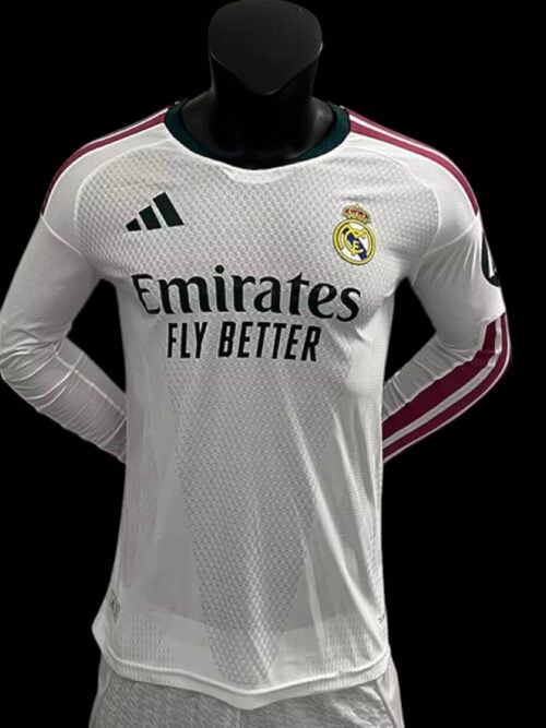 R.Madrid Jersey de manga larga Local 26/27 - Versión Player