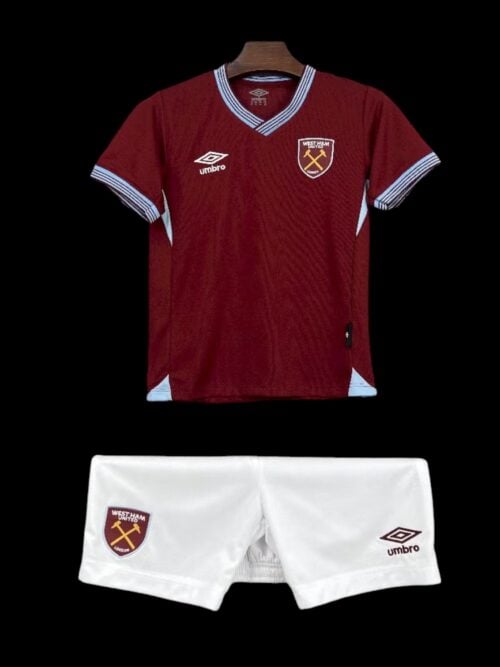 West Ham Home Jersey 25/26 - Youth