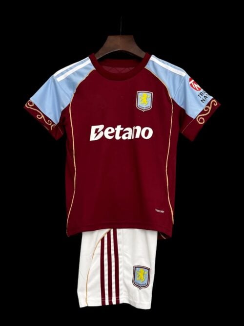Maglia Aston Villa Home 25/26 - Bambino