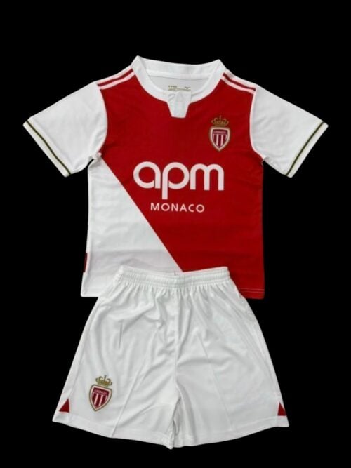 Camiseta Mónaco Home 25/26 - Niño