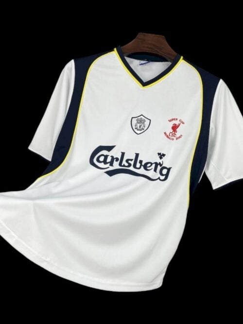 Liverpool Maillot Extérieur Rétro 2001/02
