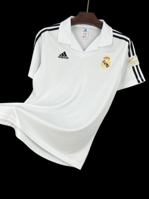 Real Madrid jersey de casa UCL retro 2001/02