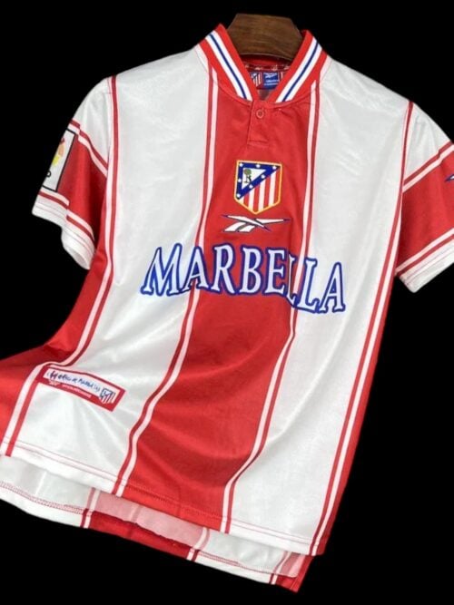 Atlético Madrid Home Jersey Retro 1990/2000