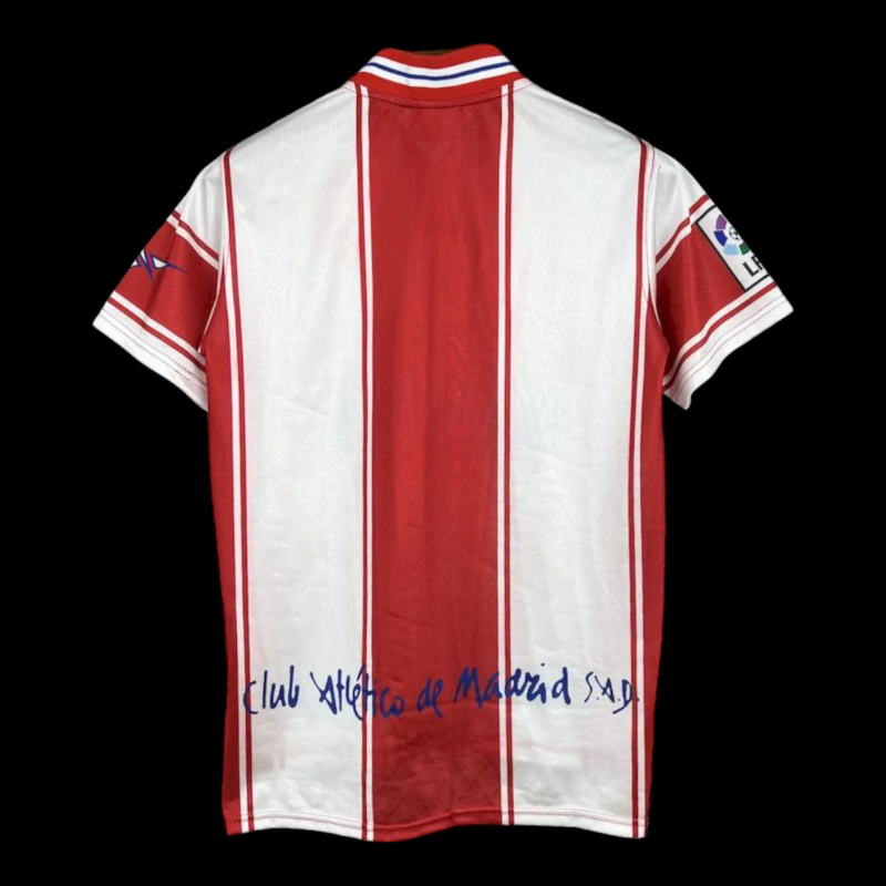 Atletico Madrid Maillot Domicile Rétro 1990/2000 – Image 2